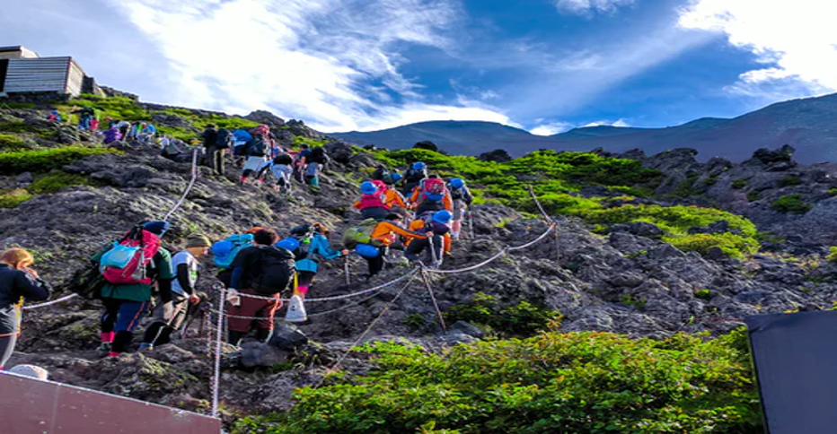 Escalando o Monte Fuji 6 4 1