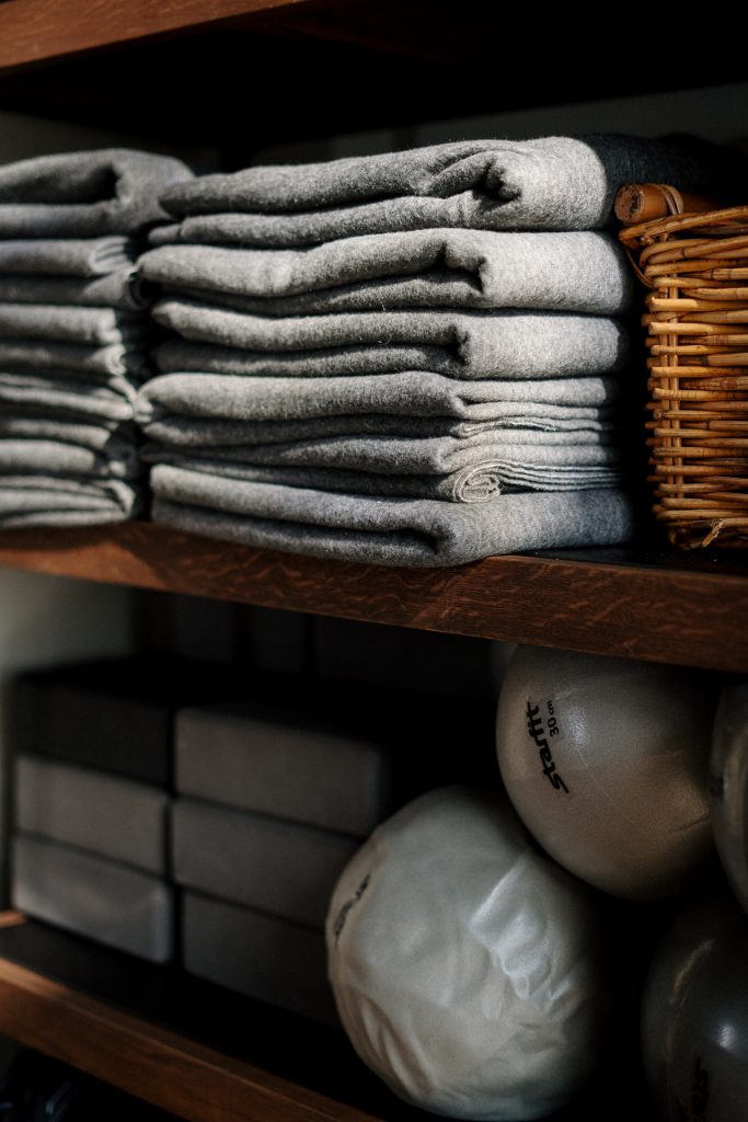 folded towels