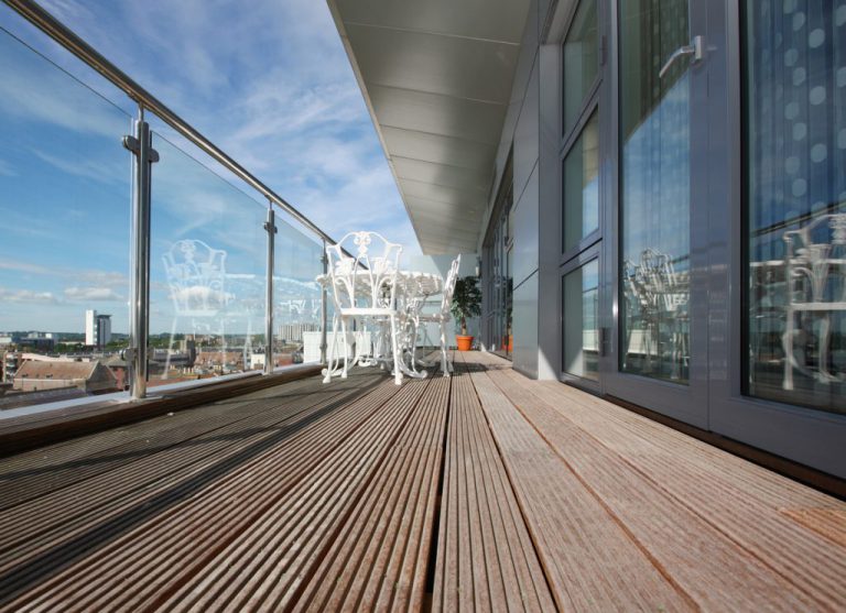 small balcony