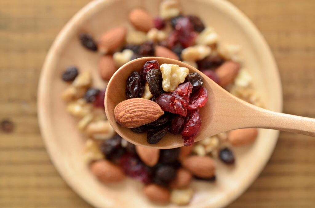 Dried fruits cereal