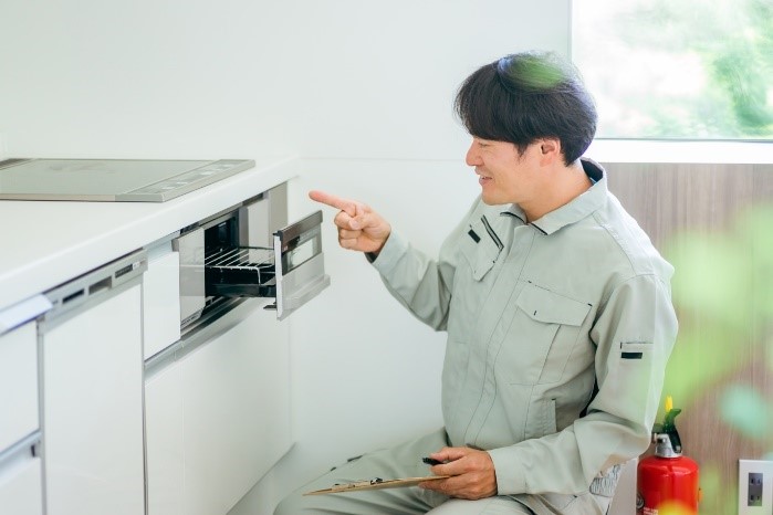 Nét đặc trưng chỉ có trong căn hộ ở Nhật Bản 3 Bếp nướng cá