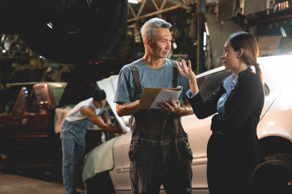 customer making inspection check to a car engine r 2022 10 19 04 14 05 utc