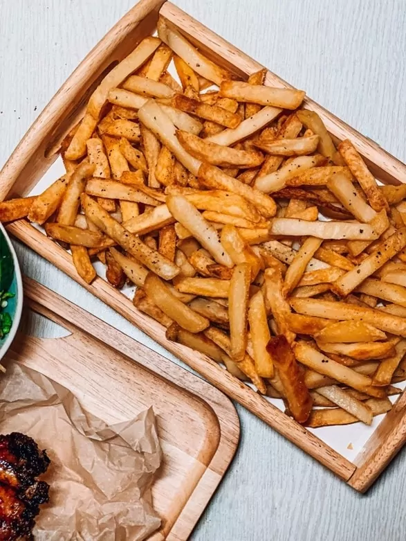 fried potatoes