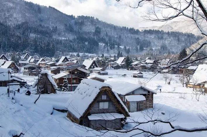 snow japan