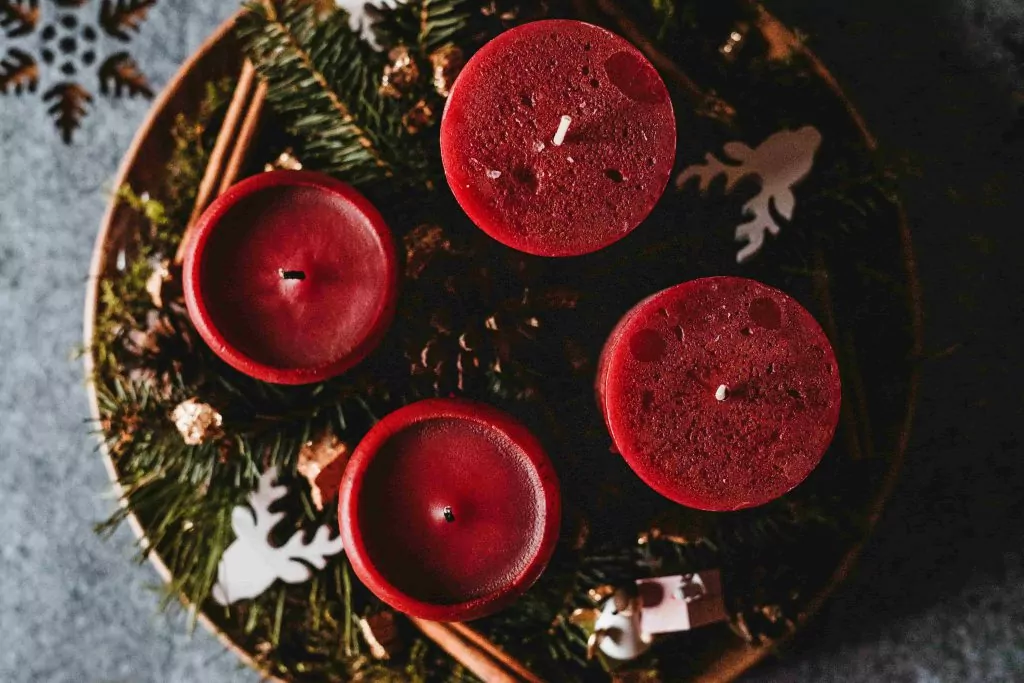 クリスマスキャンドル