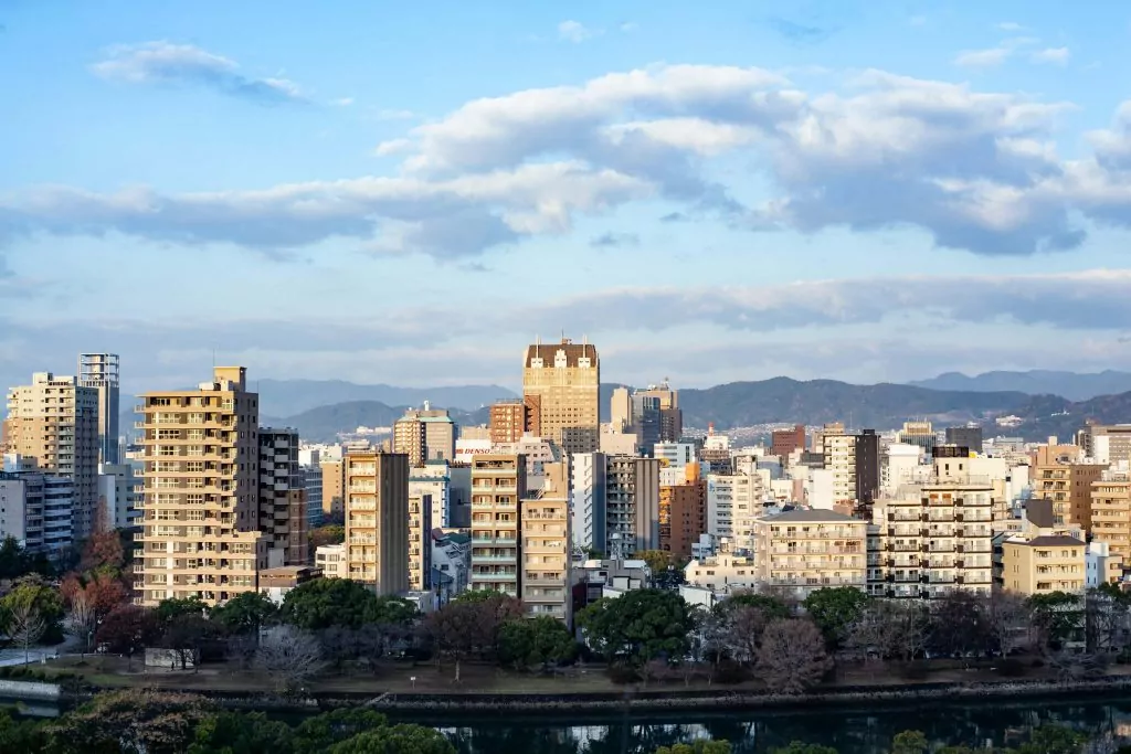 日本のビル群