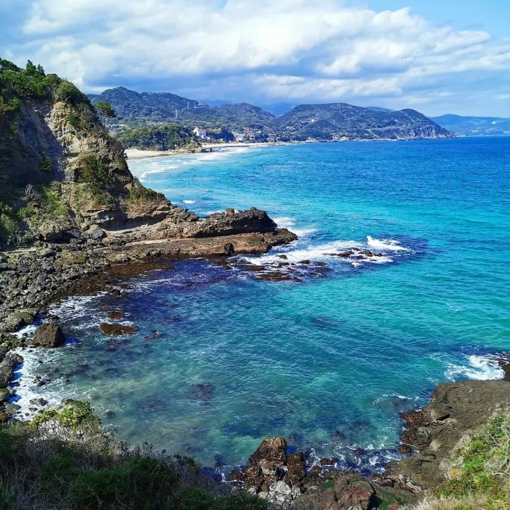 白浜海水浴場（@rambling_in_japanさんのInstagramよりお借りしました。)