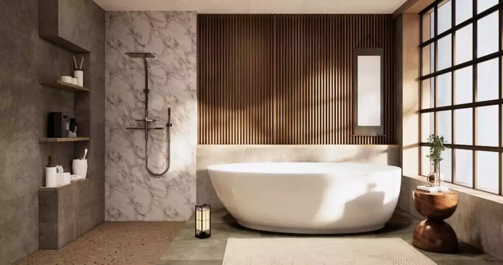 5 Bathroom with bathtub