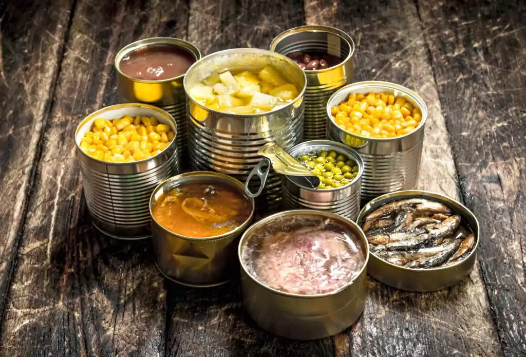 Canned foods