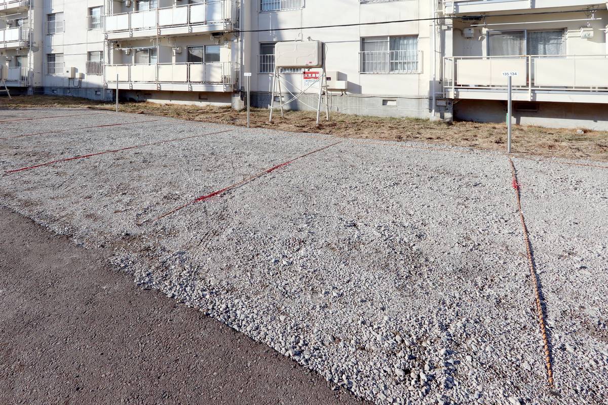 Parking lot of Village House Fukuzumi in Toyohira-ku