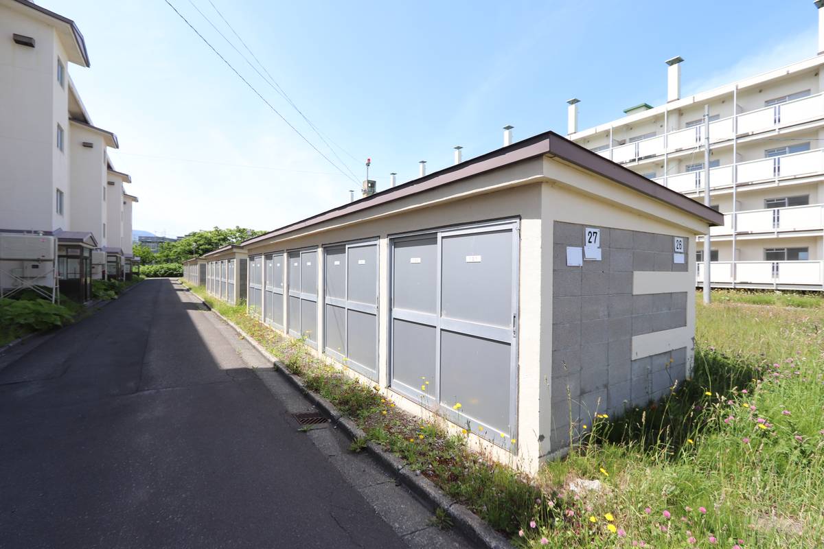 Khu vực chung của Village House Zenibako ở Otaru-shi