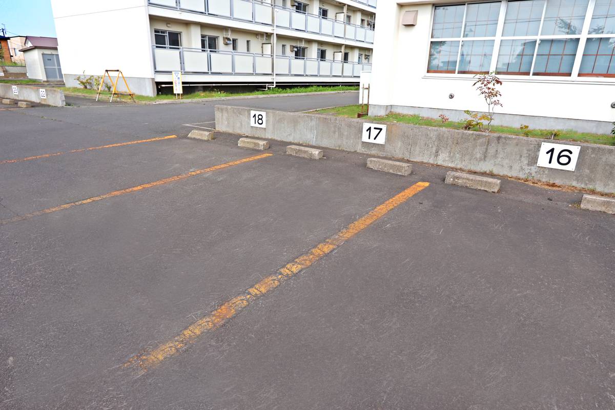 Bãi đậu xe của Village House Boyo ở Nemuro-shi