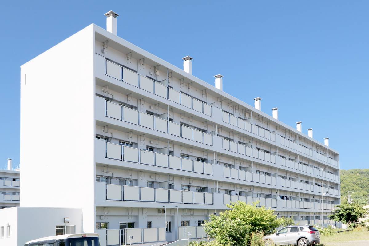 赤平市ビレッジハウス大町の建物外観