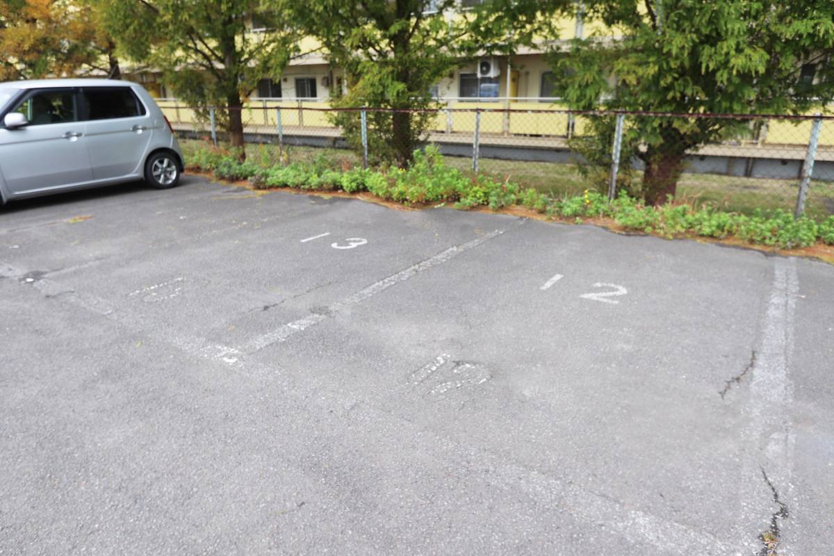 Parking lot of Village House Nikaho in Nikaho-shi