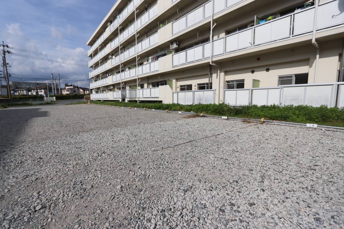 Parking lot of Village House Ueda in Iwaki-shi