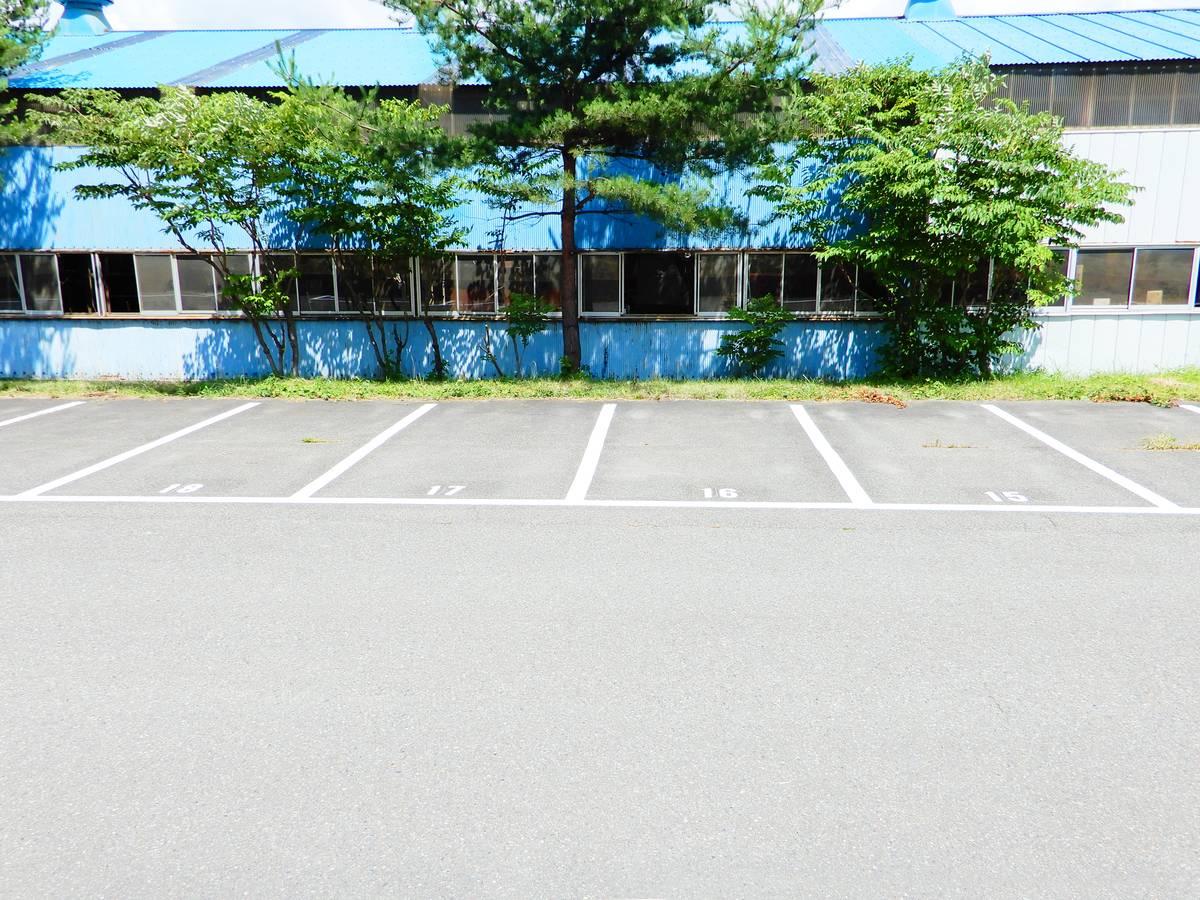 Parking lot of Village House Tsutsumigaoka in Kitakami-shi