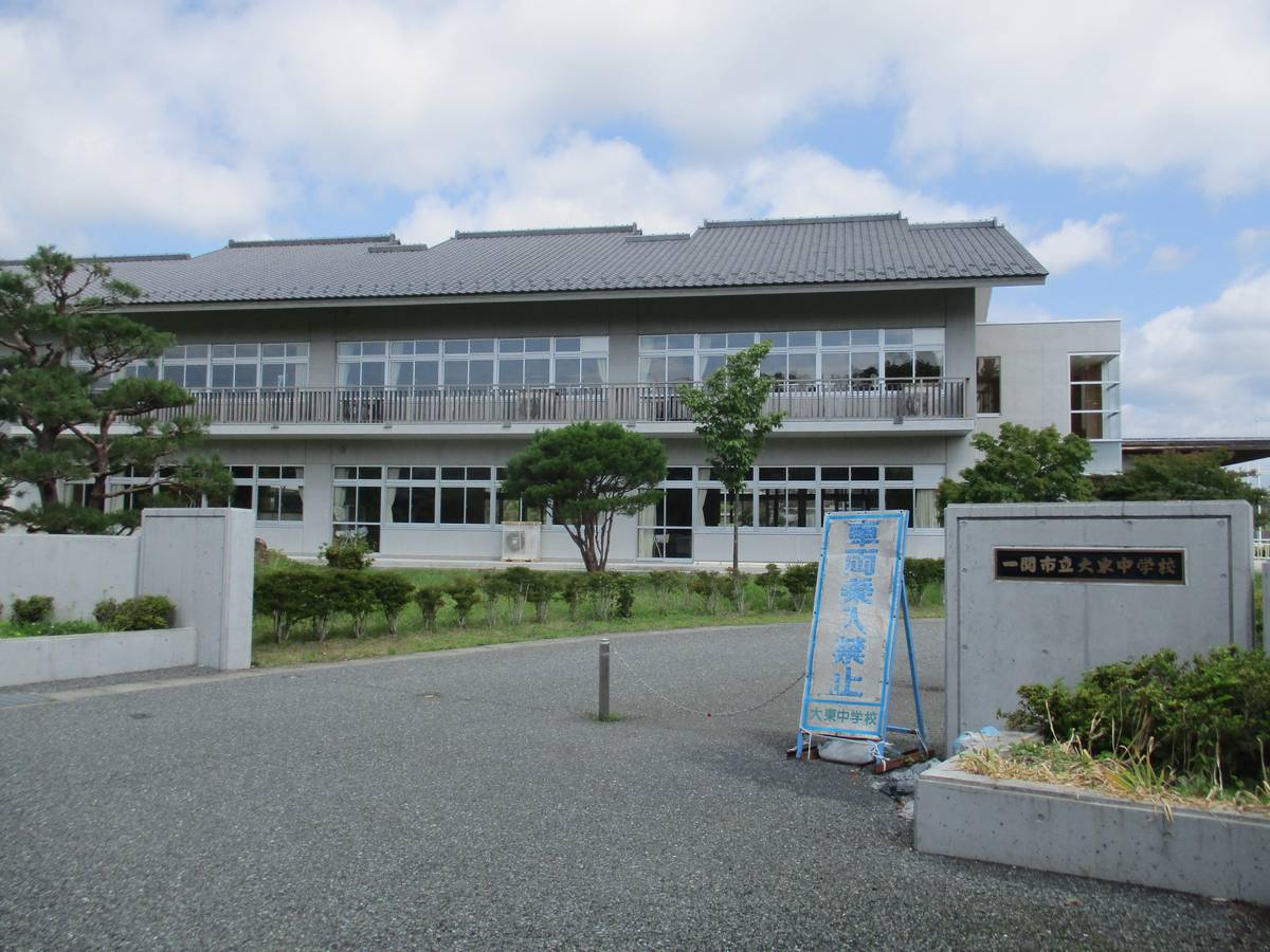 Junior High School near Village House Daito in Ichinoseki-shi