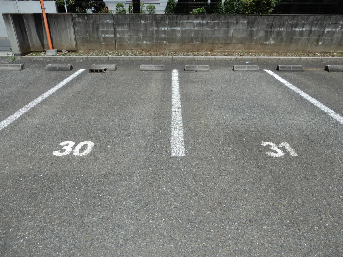 Parking lot of Village House Ageo in Ageo-shi