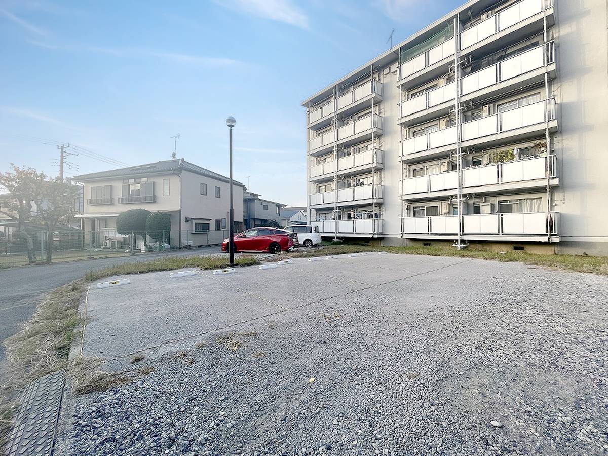 Parking lot of Village House Naganuma in Inage-ku