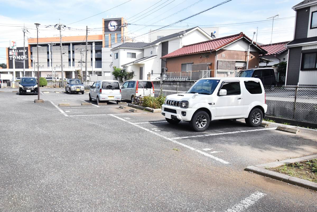 Parking lot of Village House Imafuku in Kawagoe-shi