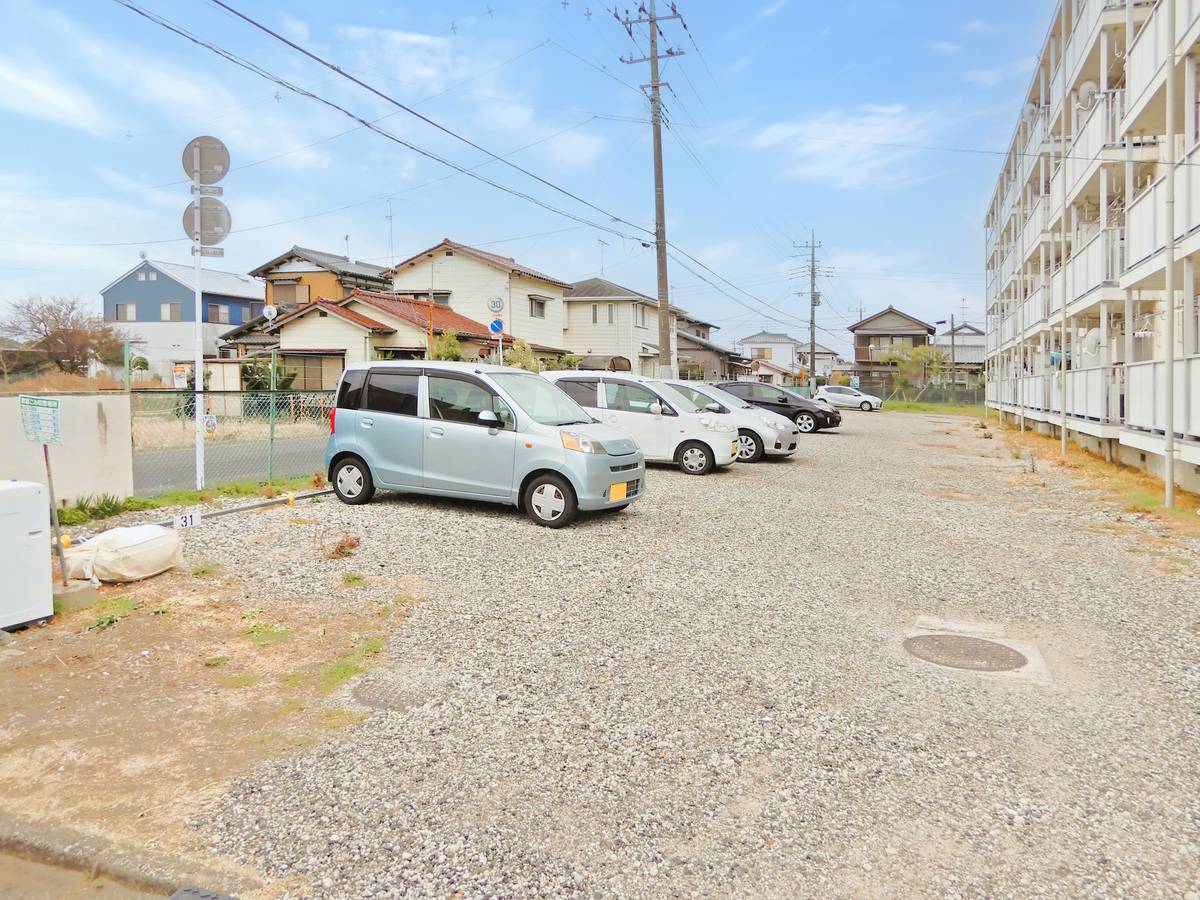 Parking lot of Village House Hayano in Mobara-shi
