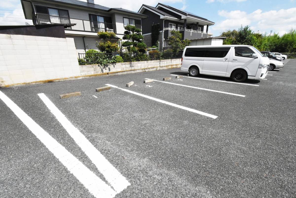 Parking lot of Village House Numawada in Tochigi-shi