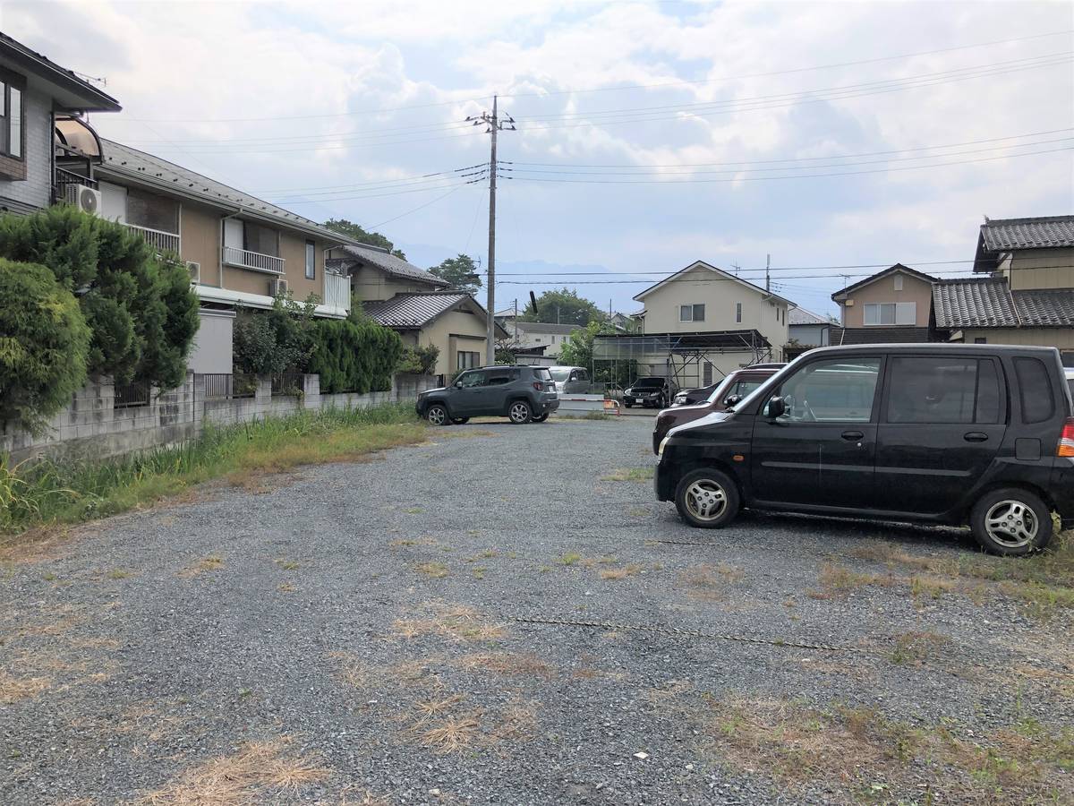 Parking lot of Village House Chichibu in Chichibu-shi