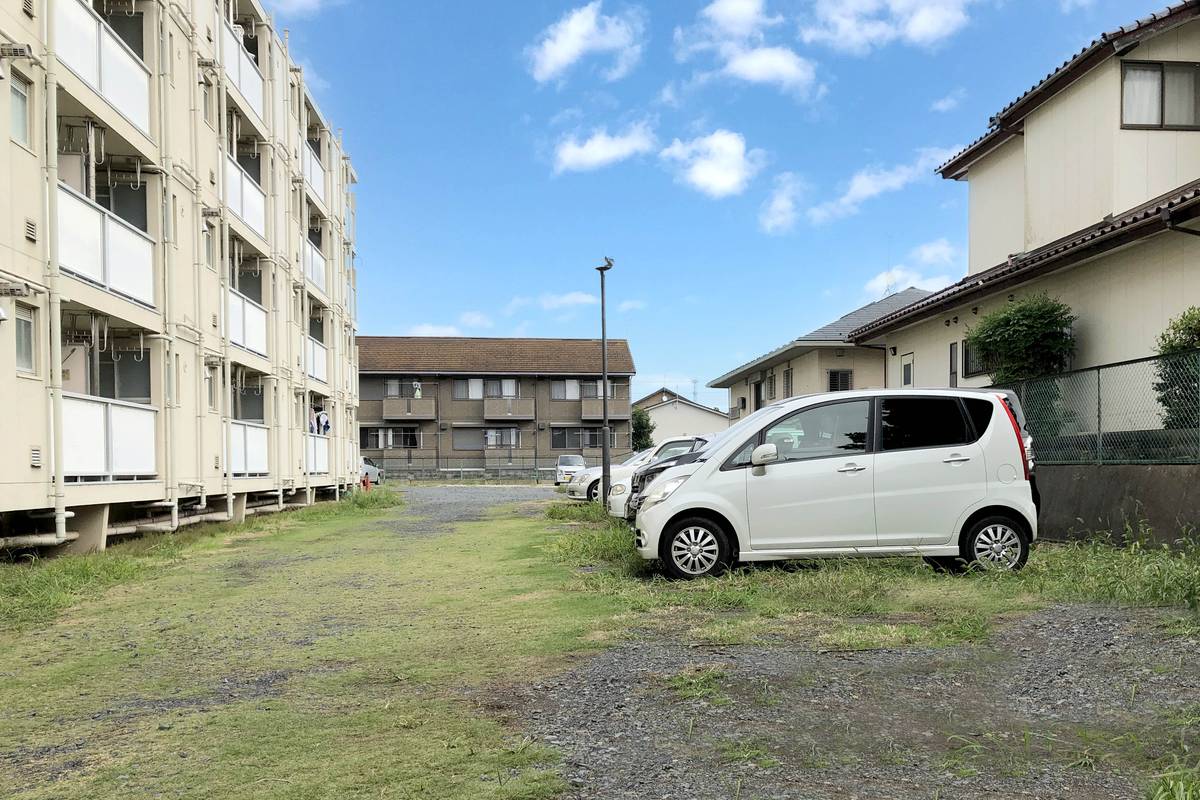 Parking lot of Village House Nakane in Hitachinaka-shi