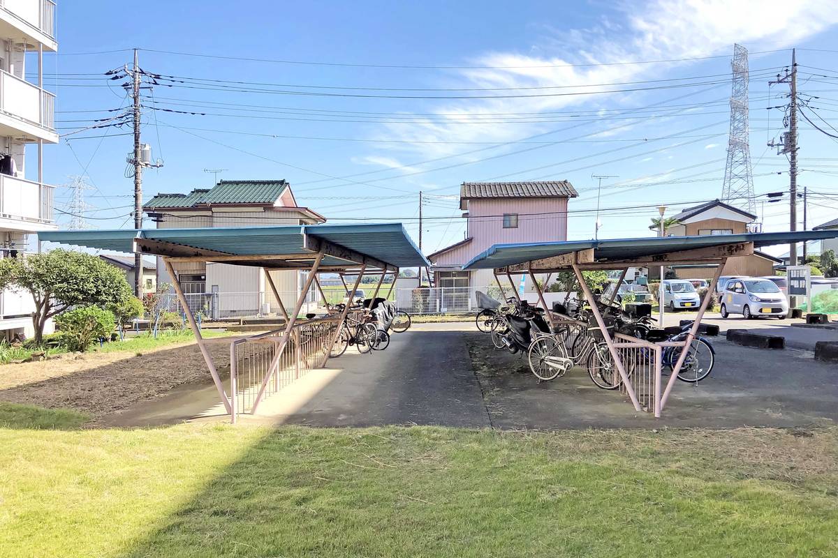Khu vực chung của Village House Goshomiya ở Chikusei-shi