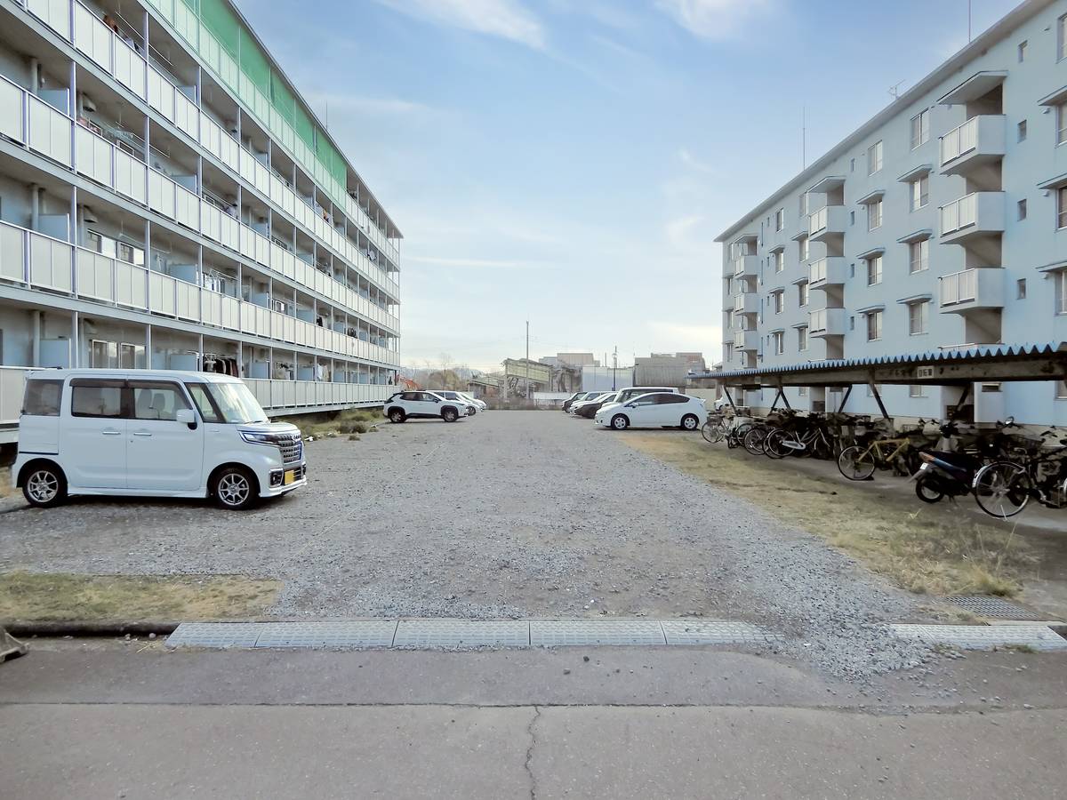 Parking lot of Village House Ashikaga Hajika in Ashikaga-shi