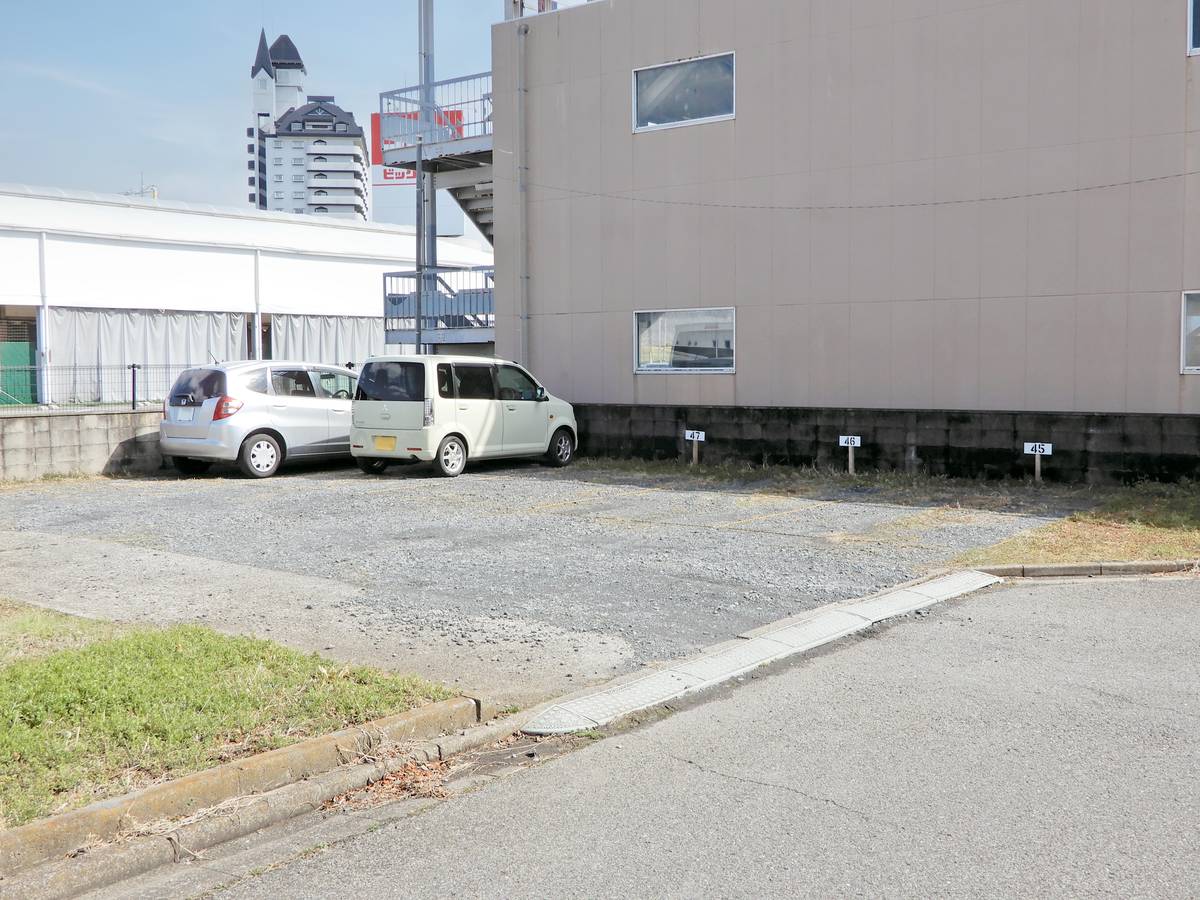 Bãi đậu xe của Village House Ashikaga Asakura ở Ashikaga-shi