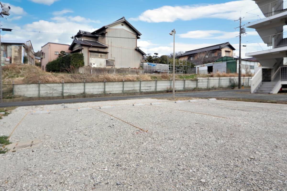 Parking lot of Village House Mukaiyama in Tokai-shi