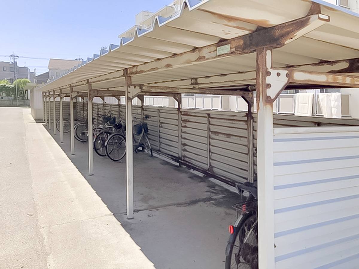 Khu vực chung của Village House Unoke ở Kahoku-shi