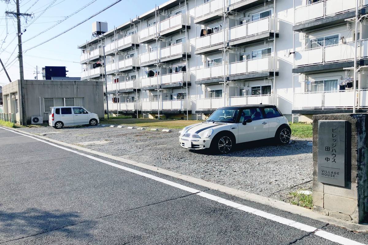 Parking lot of Village House Tanaka in Toyota-shi