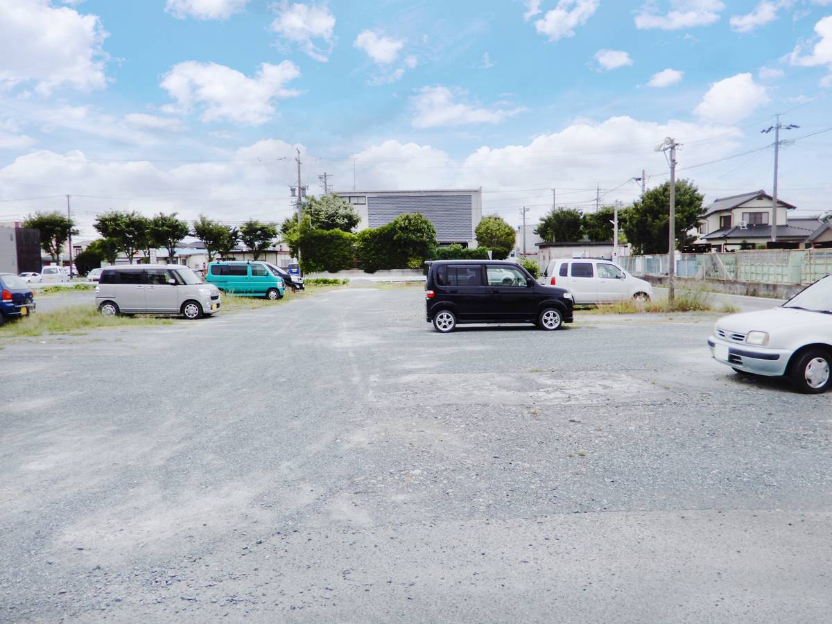 Parking lot of Village House Takabatake in Hamana-ku