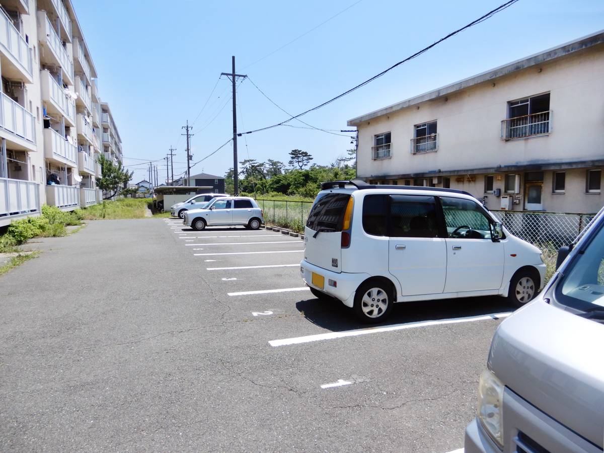 Parking lot of Village House Arai in Kosai-shi