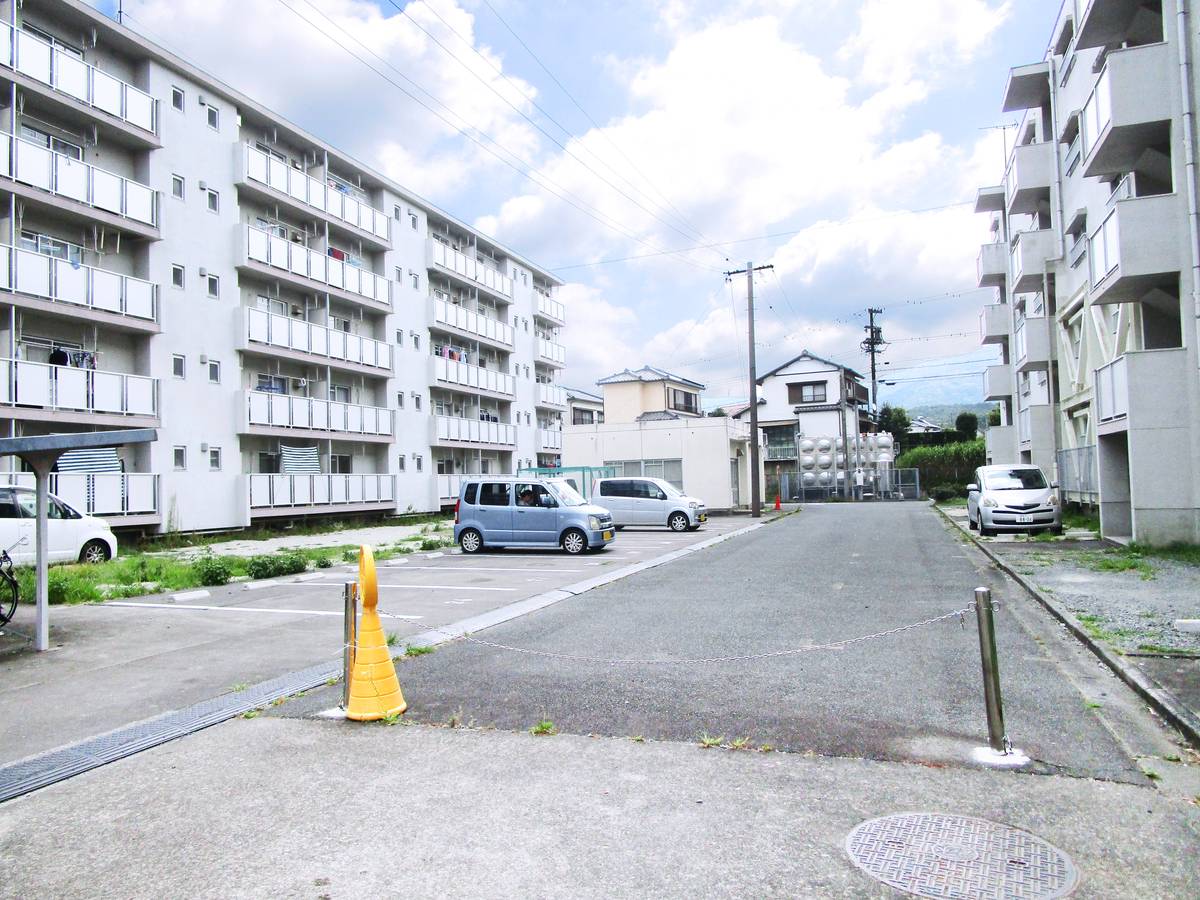Parking lot of Village House Ishinomaki in Toyohashi-shi