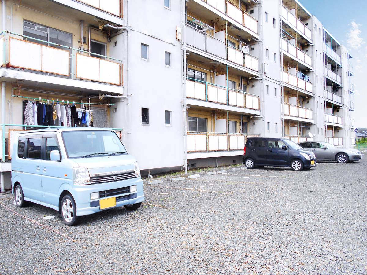 Parking lot of Village House Ohama in Kakegawa-shi