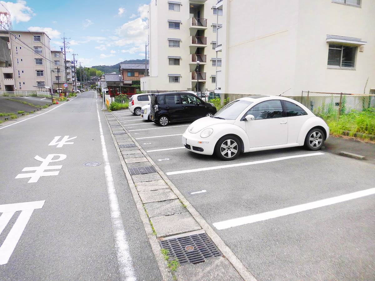 Parking lot of Village House Arashima in Toba-shi