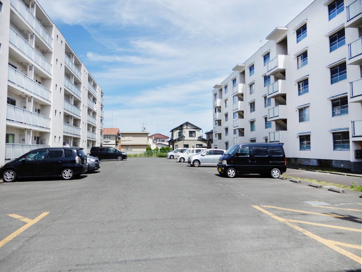 Parking lot of Village House Sakagawa in Kakegawa-shi