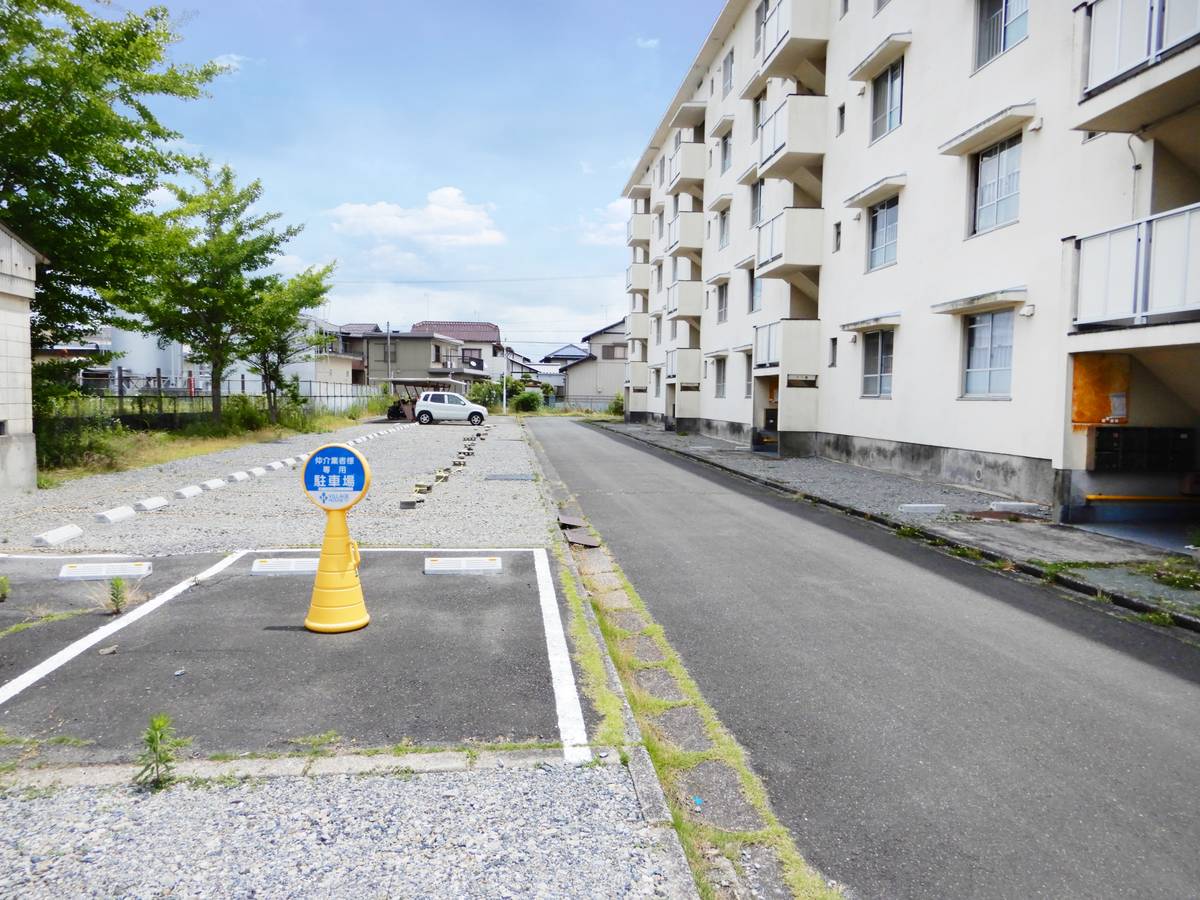 Parking lot of Village House Higashi Kawara in Tenryu-ku