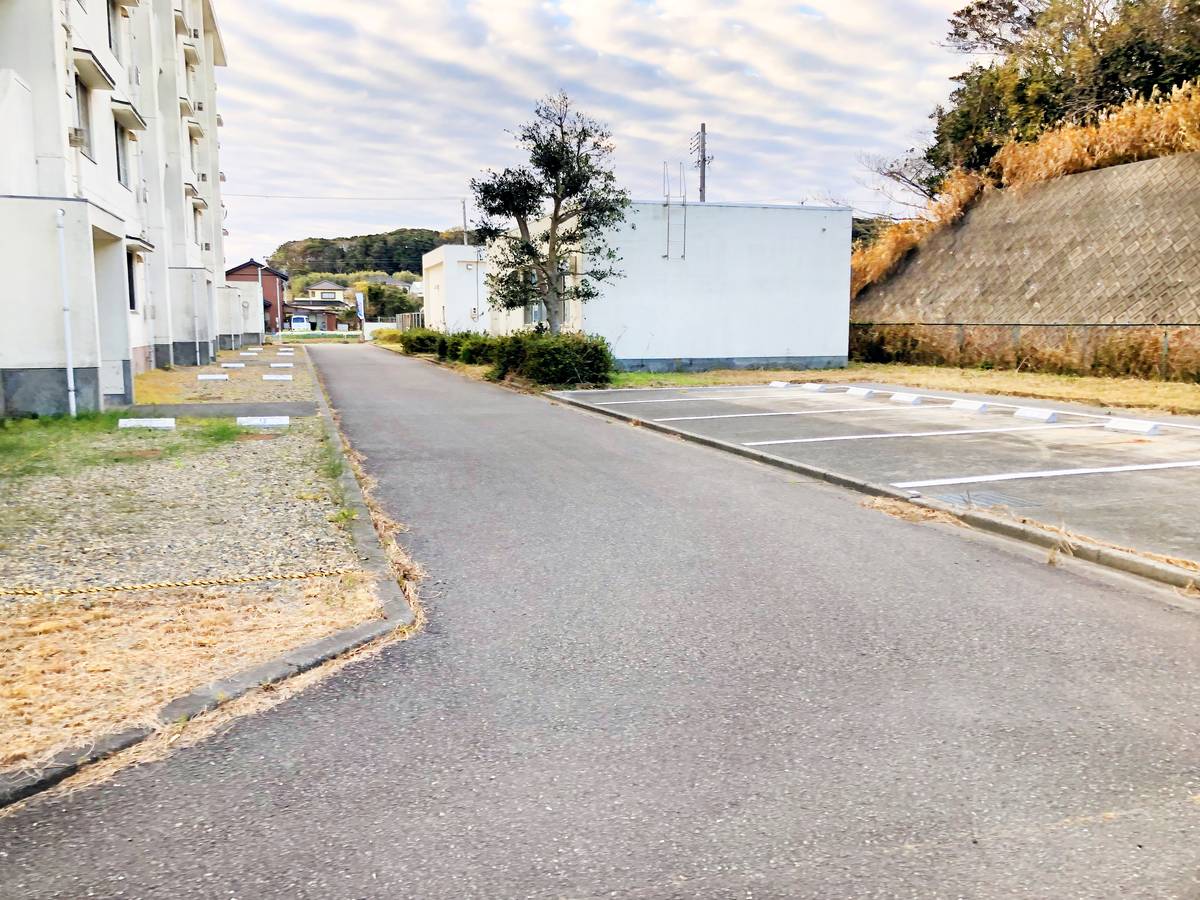 Parking lot of Village House Omaezaki in Omaezaki-shi