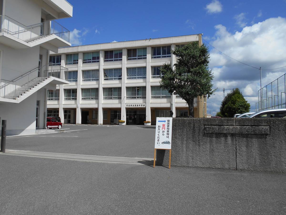 Junior High School near Village House Ooike in Kani-shi