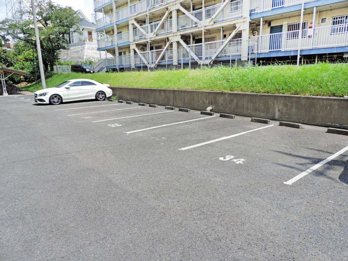 Parking lot of Village House Kuraji in Katano-shi