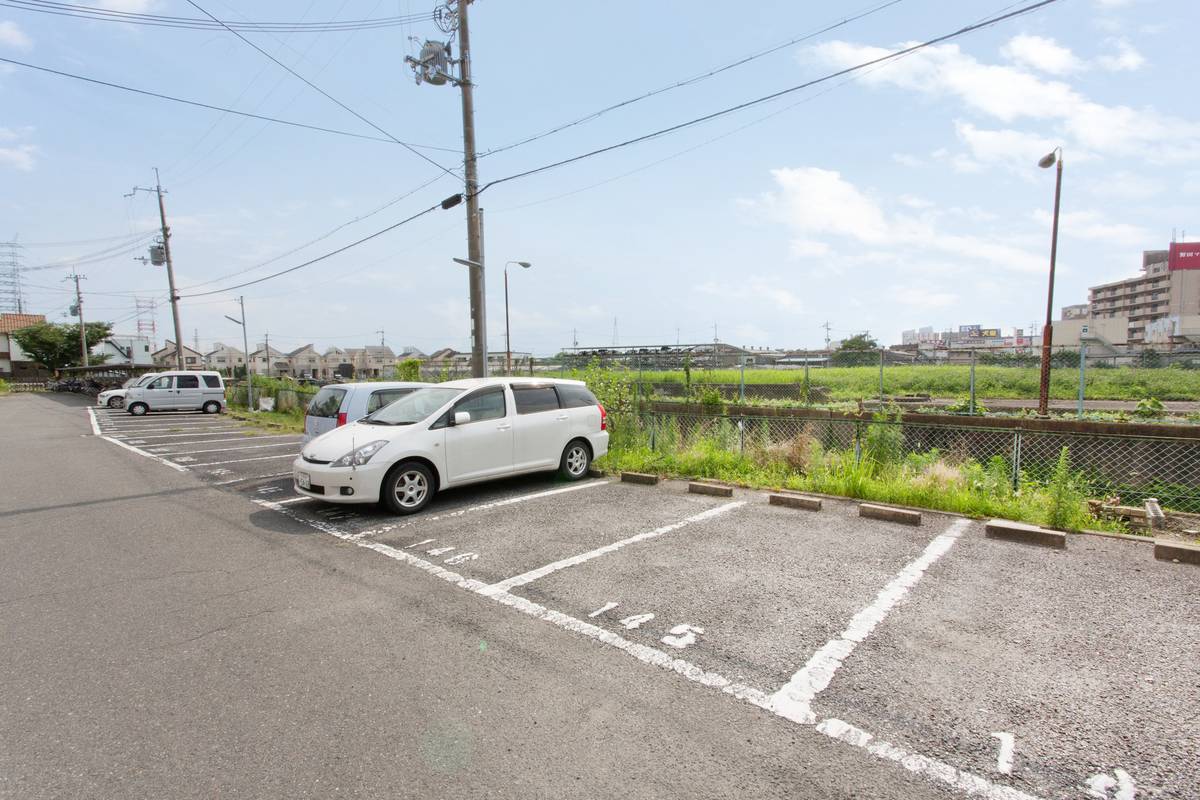Parking lot of Village House Haginosho in Takatsuki-shi