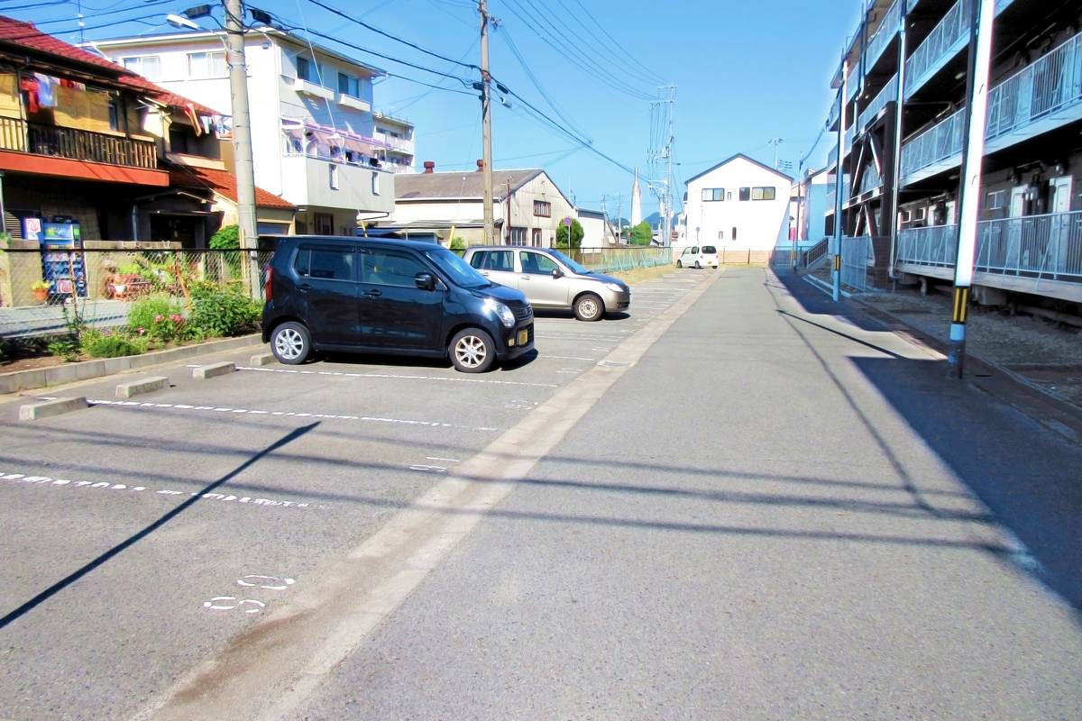 Parking lot of Village House Joto in Himeji-shi