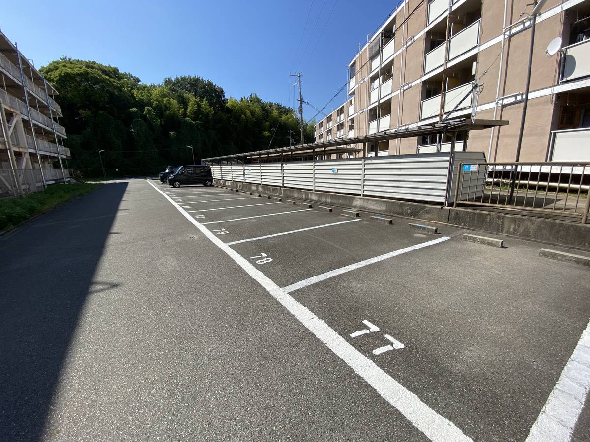 Parking lot of Village House Miyanomae in Kakogawa-shi