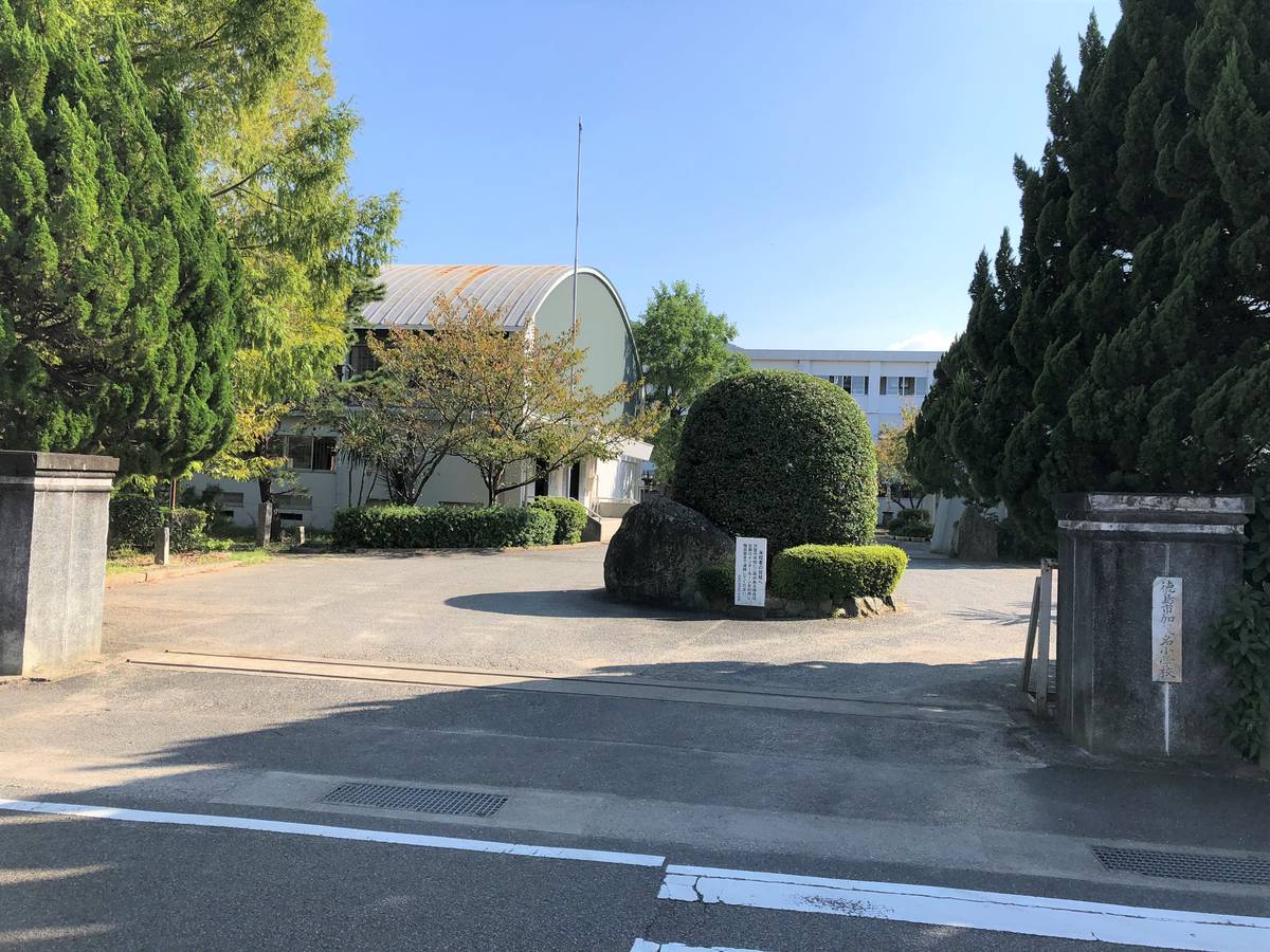 Elementary School near Village House Myodo in Tokushima-shi