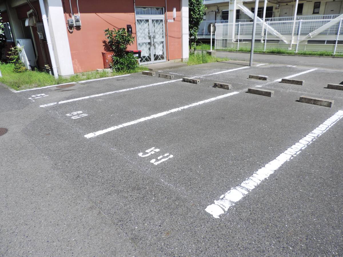 Parking lot of Village House Tadaoka in Senboku-gun