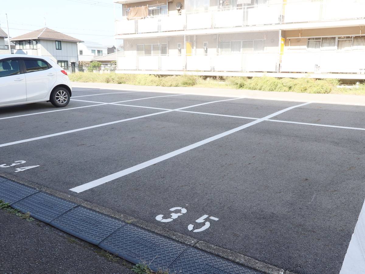 Parking lot of Village House Inae in Hikone-shi